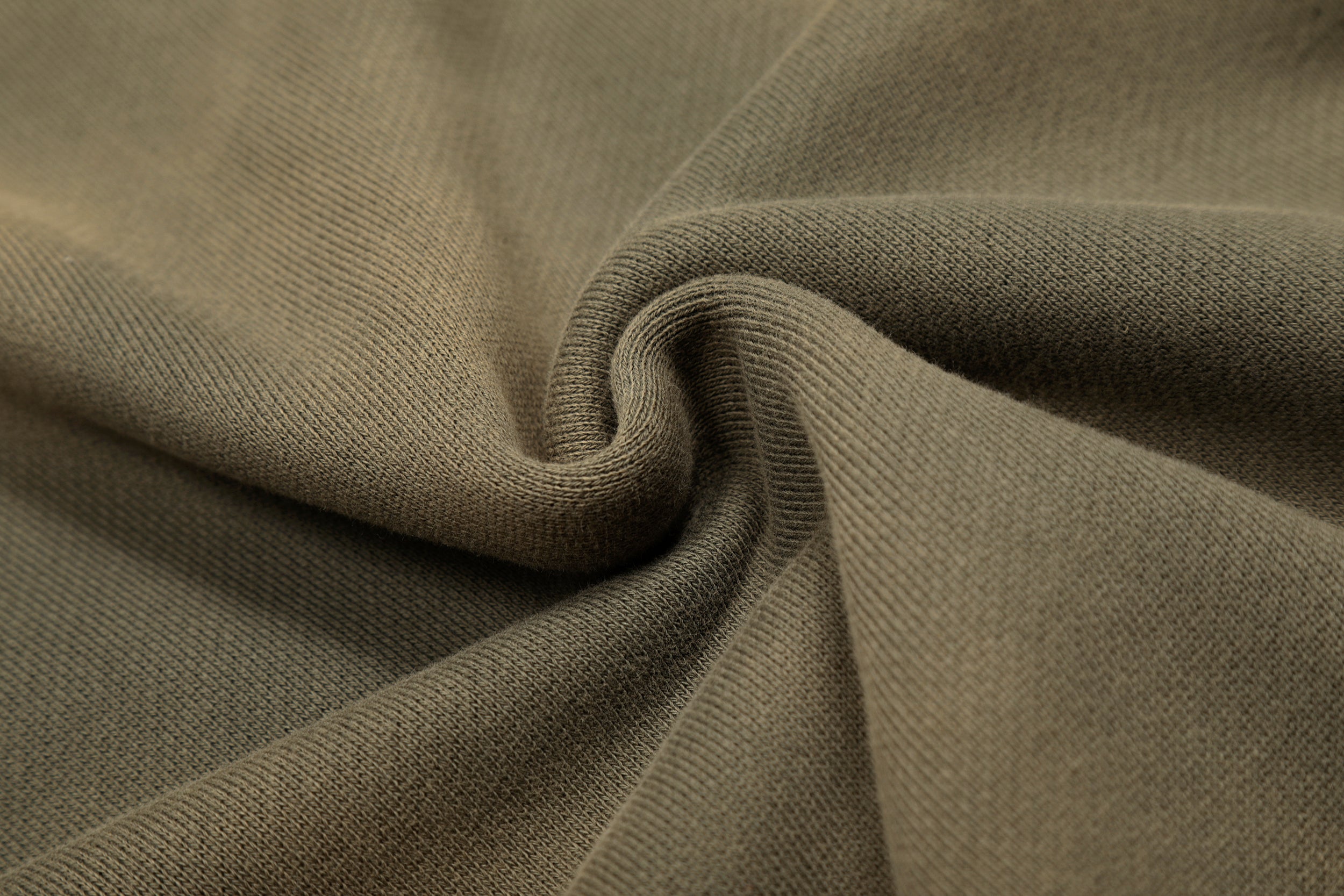 Military Green Zip Hoodie